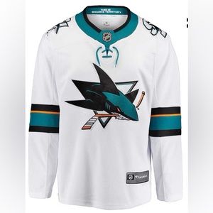 New With Tags San Jose Sharks Fanatics Youth L/XL Jersey